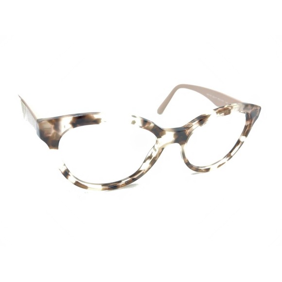 Prada VPR 11R ROJ-1O1 Tortoise Pink Brown Eyeglasses Frames 52-17 140 Italy - Picture 1 of 12